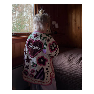 SISSEL EDELBO - Maggie Embroidered Jacket - Children's Collection | Ecru