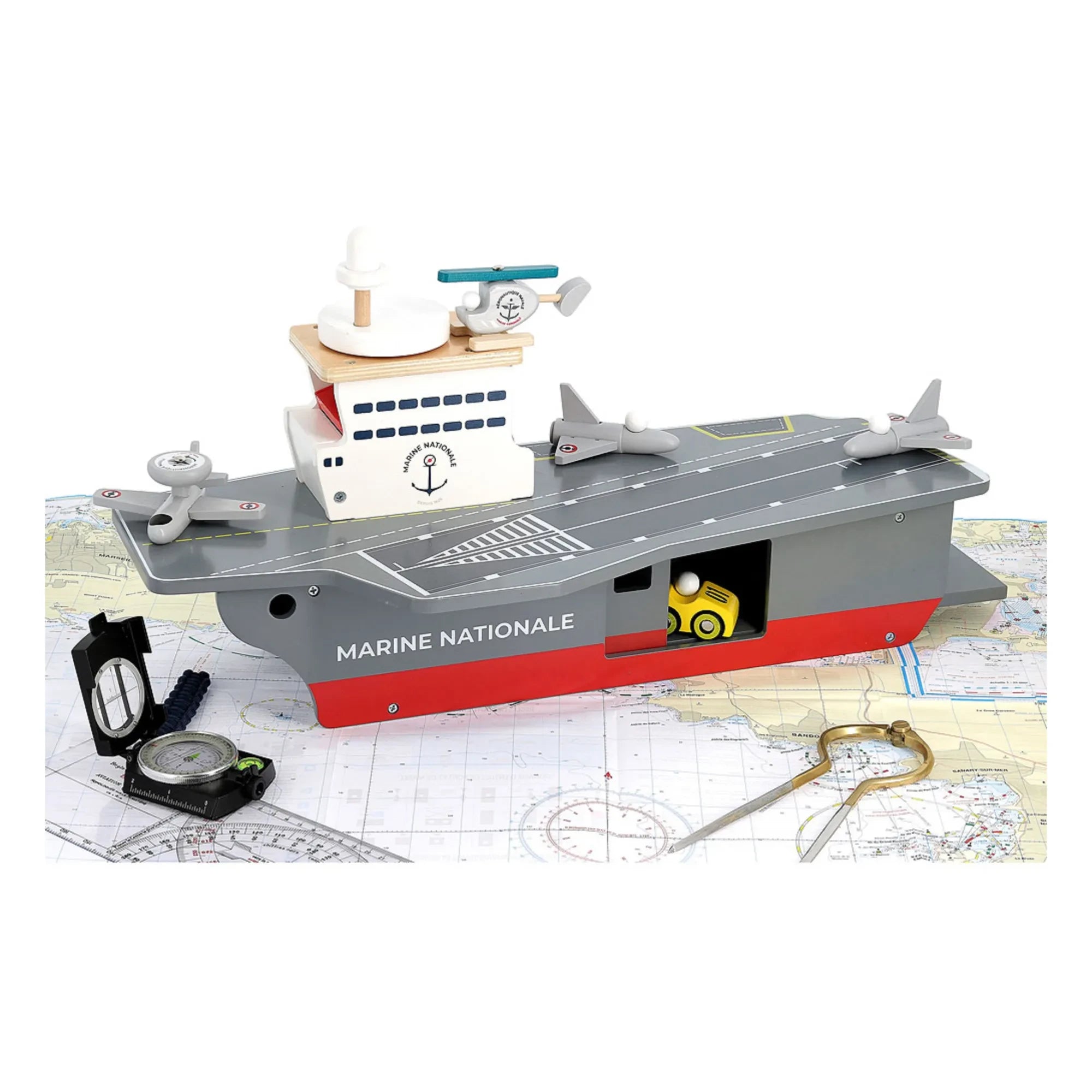 Vilac - Aircraft Carrier and Accessories
