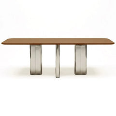 Gabrielle Paris - Chrysoline lacquered wood dining table | Caramel
