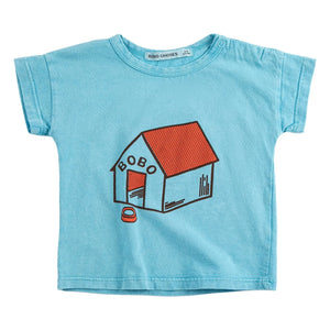 Bobo Choses - Niche Organic Cotton Baby T-Shirt | Blue