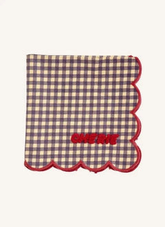 Rice - Cherie Napkin | Purple
