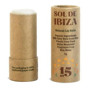Sol de Ibiza - Natural Lip Balm SPF15 - 5 g