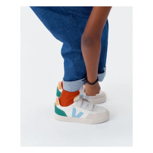Veja - Scratch Sneakers Small V-90 Leather O.T. | Green
