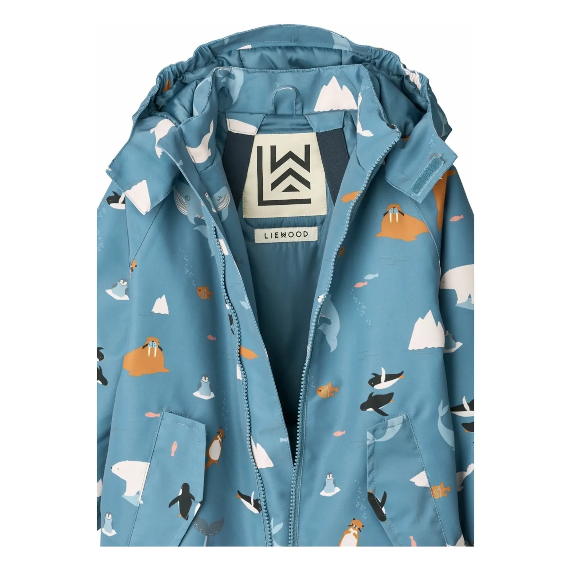 Liewood - Maddy Snowsuit | Azure Blue