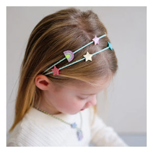 Mimi & Lula - Rainbow & Star Crown | Turquoise