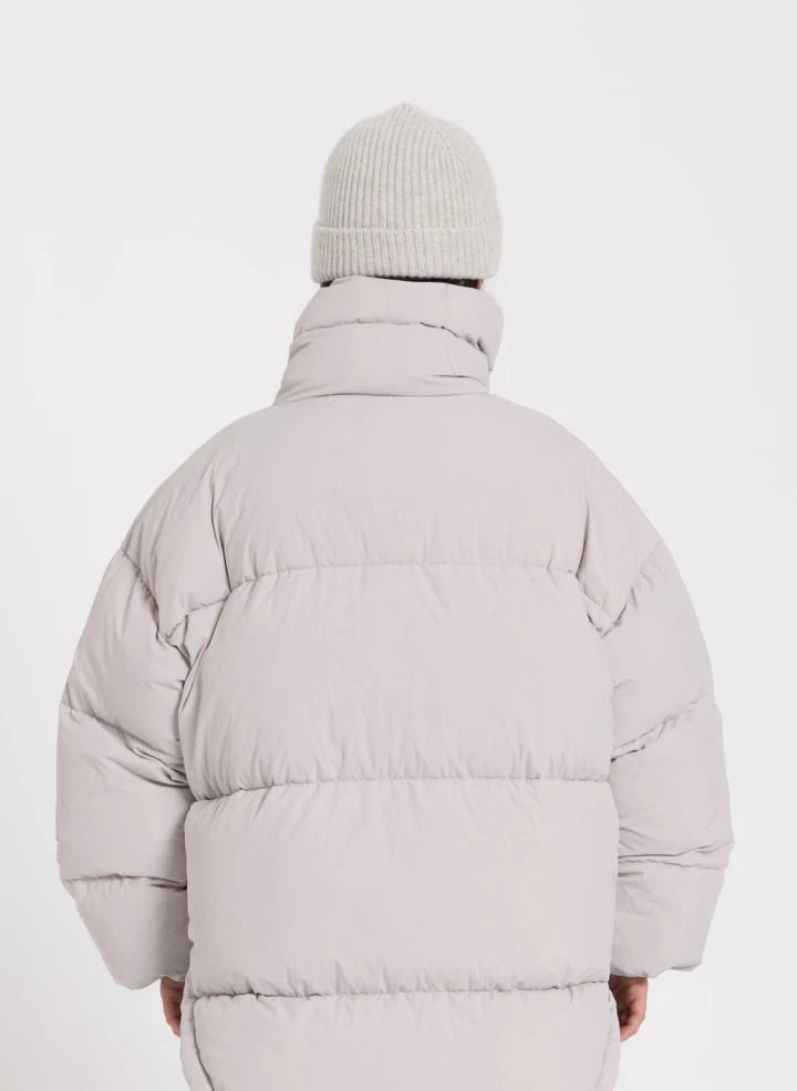 Finger in the nose - Snowbag Dolgulu Ceket | İnci grisi