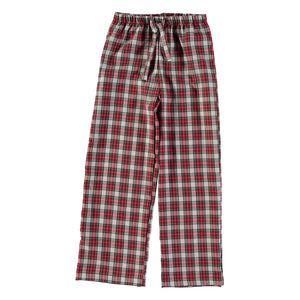 Risu Risu - Lao Plaid Organic Cotton Pajamas | Red
