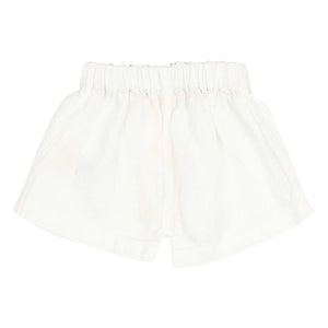 Búho - Linen Shorts | White