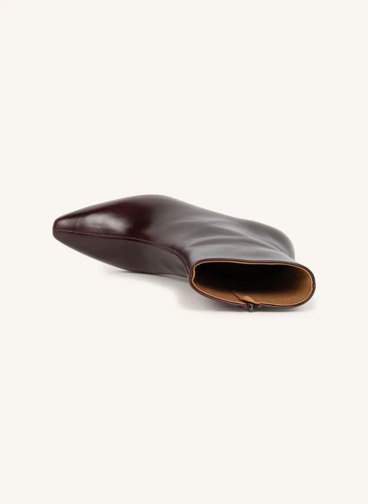 Bobbies - Emilie Leather Boot | Burgundy