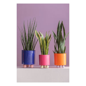 Present Time - Double Funky saksı | Pembe