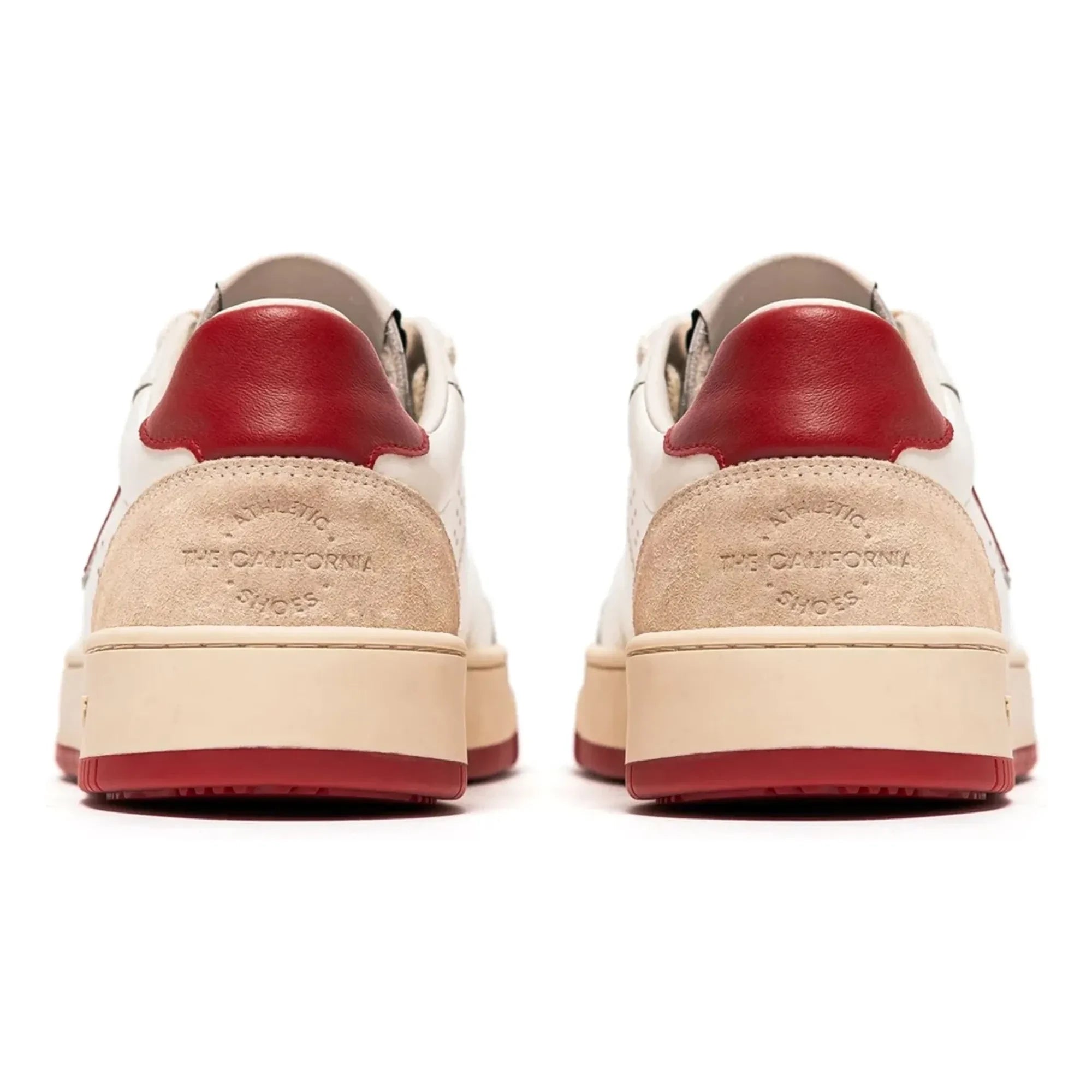 Bob Wolf - Legacy Leather and Suede Sneakers | Red