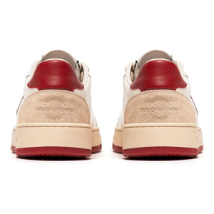 Bob Wolf - Legacy Leather and Suede Sneakers | Red