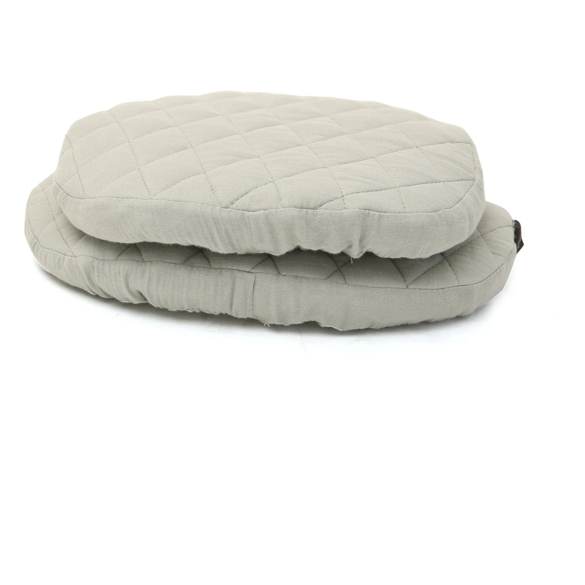Charlie Crane - Tibu Cotton Muslin Seat Cushions for Chairs | Green