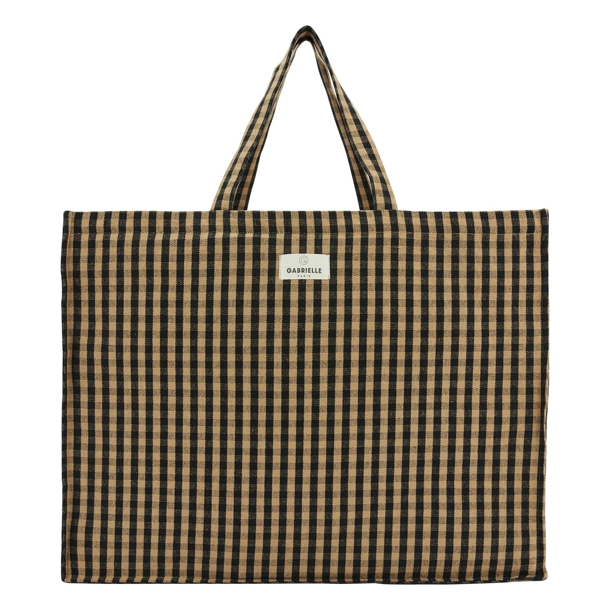 Gabrielle Paris - Vichy Weekend Bag | Brown