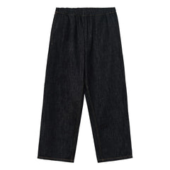 Cordera - Comfortable Elastic Waist Jeans Organic Cotton | Black