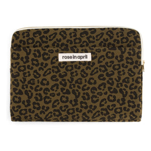 Rose in April - Graou Laptop Case | Olive