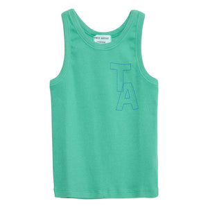 True Artist - Ribbed Tank Top No.20 | Green