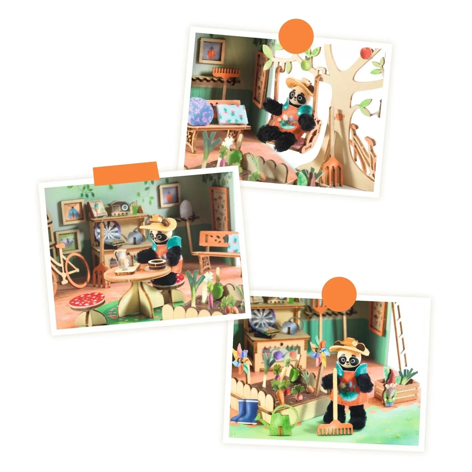Djeco - DIY Kit - Mi House Olive