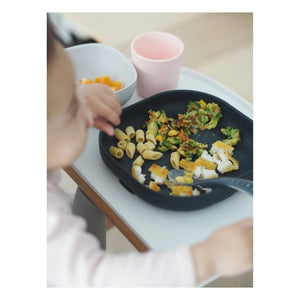 Béaba - Silicone Tableware Set - 4 Pieces | Night Blue