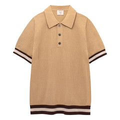 Ché Studios - Quinn Polo T-Shirt | Camel