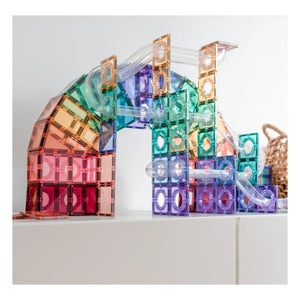 Connetix - Ball Run Set - 106 Pieces | Pastel
