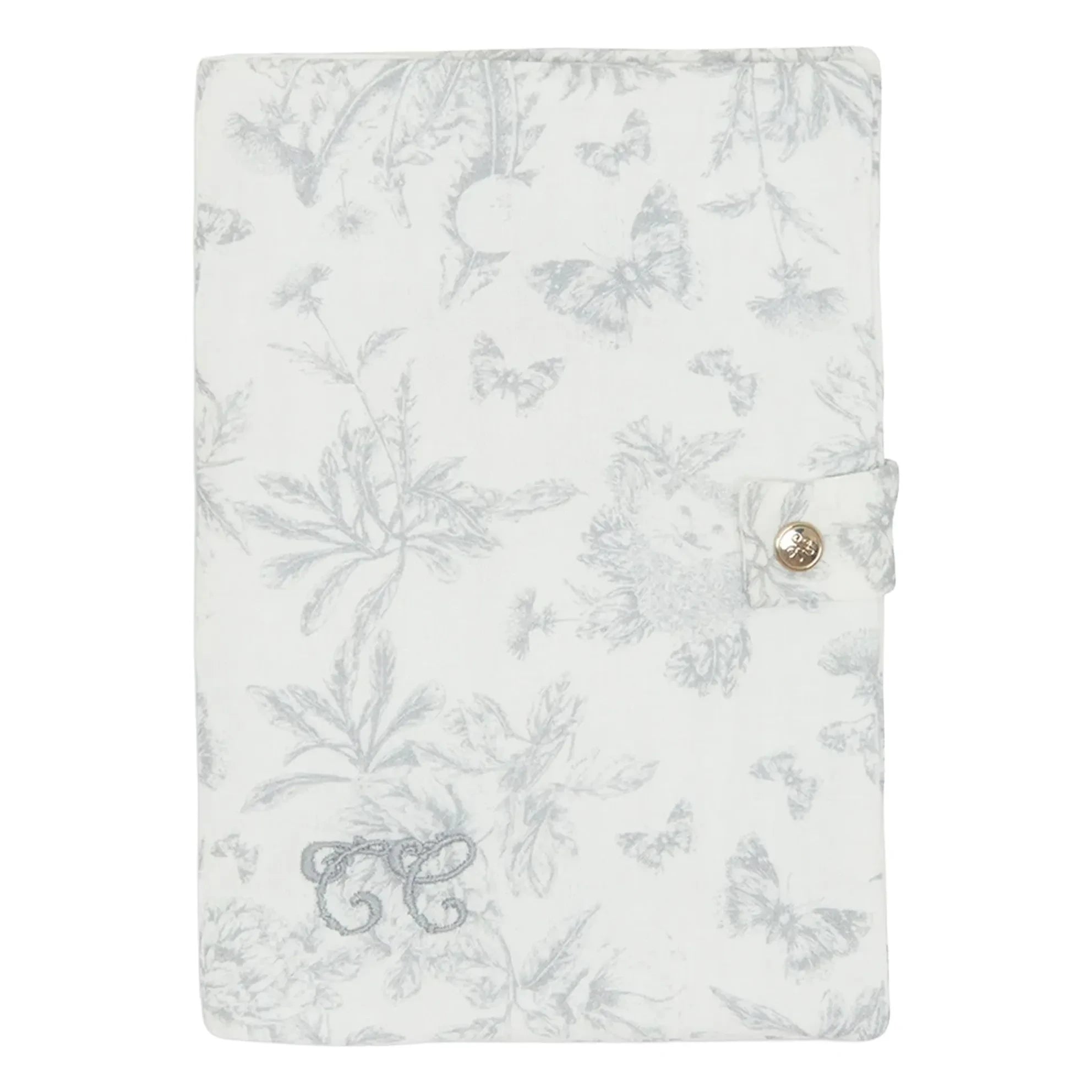 Tartine et Chocolat - Toile de Jouy Health Book Cover | Gray