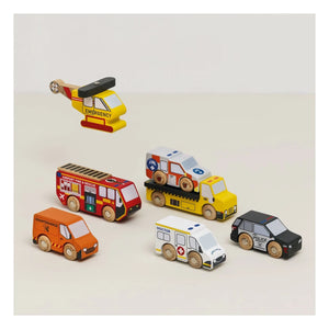 Le Toy Van - Kurtarma araçları - 7'li set