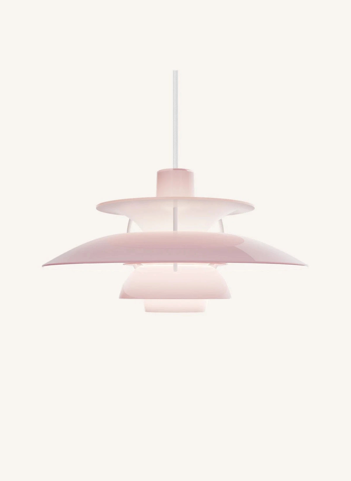 Louis Poulsen - PH 5 320 Sarkıt Lamba, Louis Poulsen | Soluk Pembe