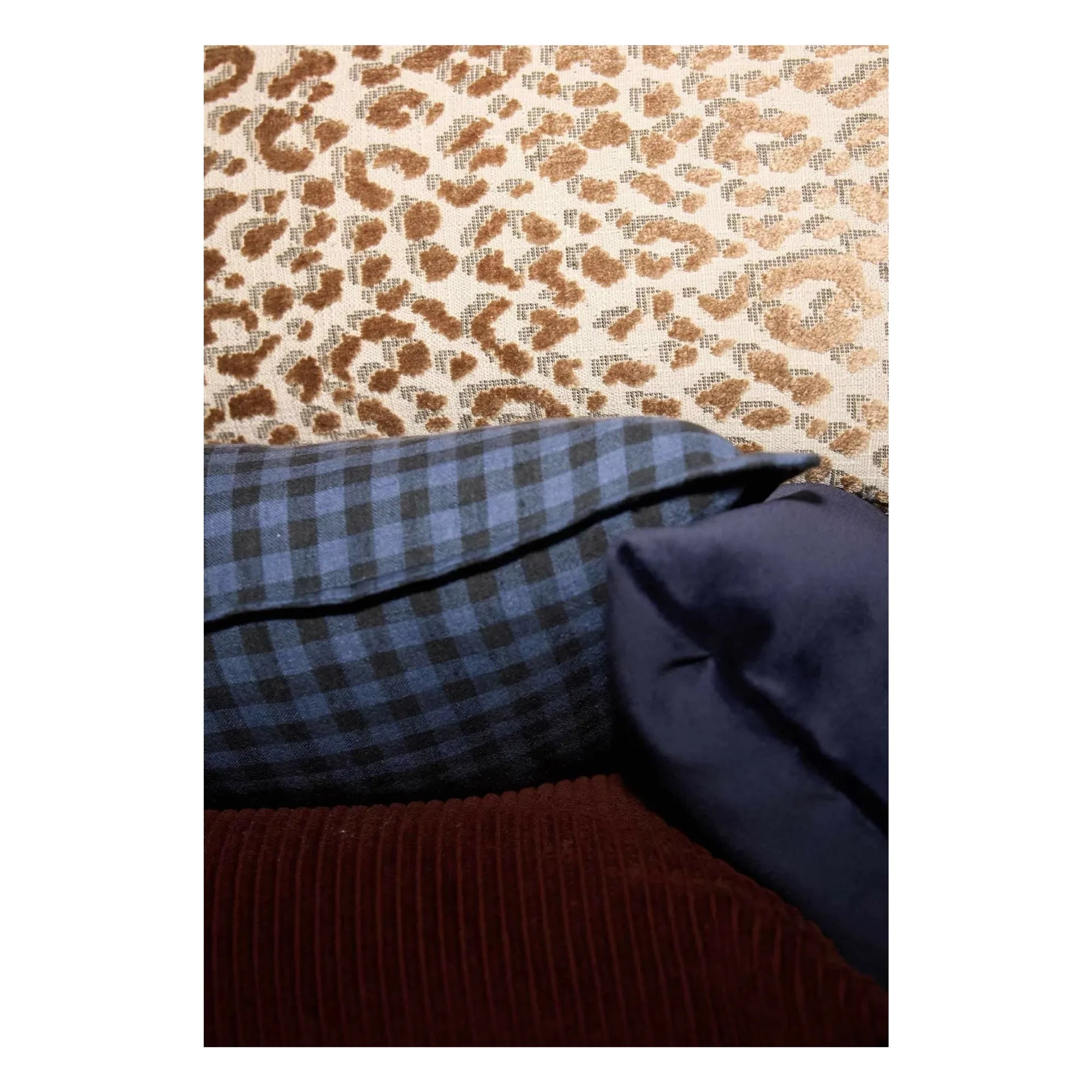 Gabrielle Paris - Velvet cushion cover | Jaspe
