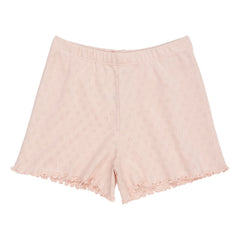 Copenhagen Colors - Pointelle Organic Cotton Shorts | Light Pink