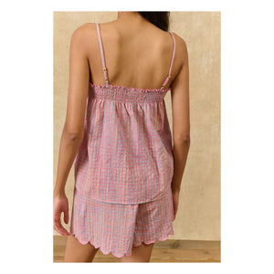 Louise Misha - Minala Organic Cotton Pajamas | Pink