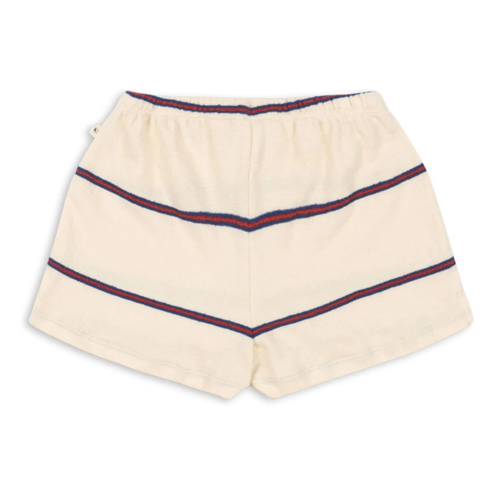 Konges Sløjd - Striped Organic Cotton Trio Shorts | Beige