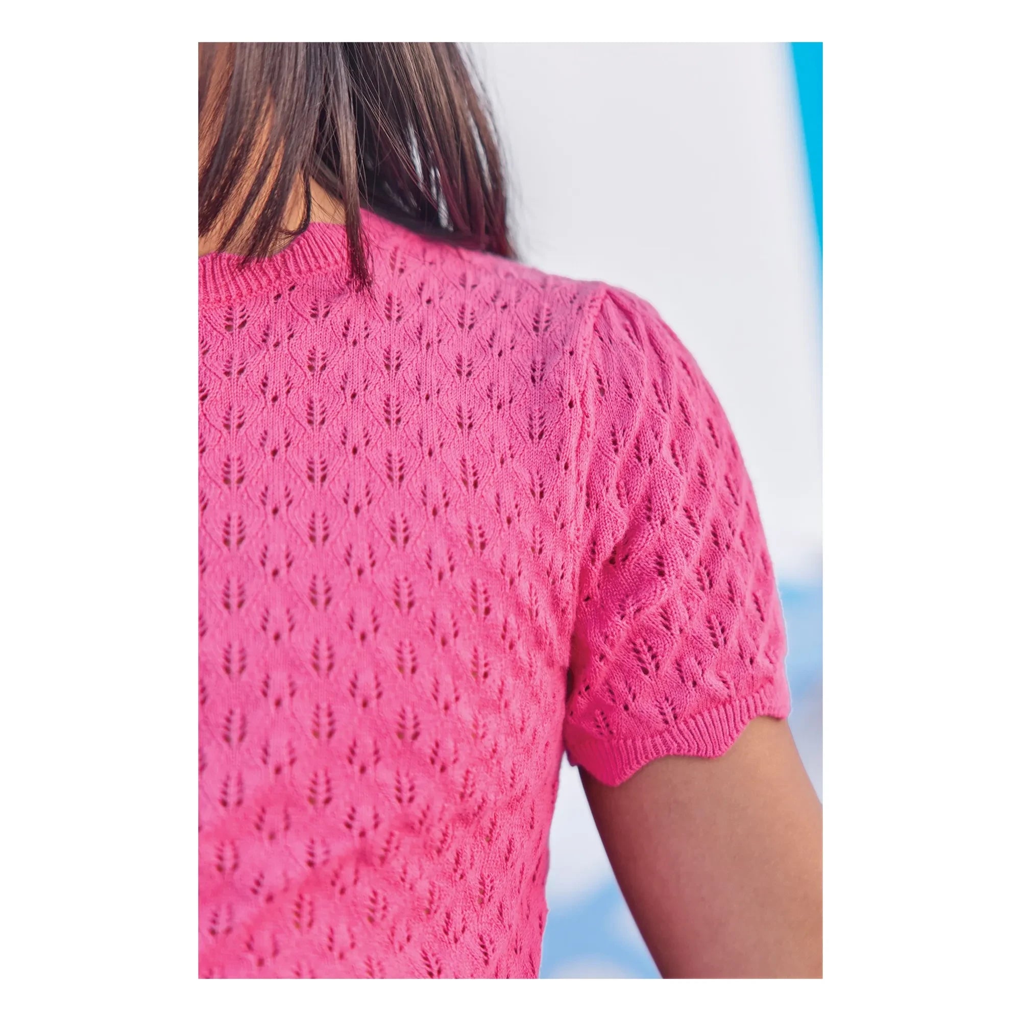 Toast & Chocolate - Tişört Knit Festoon | Pembe