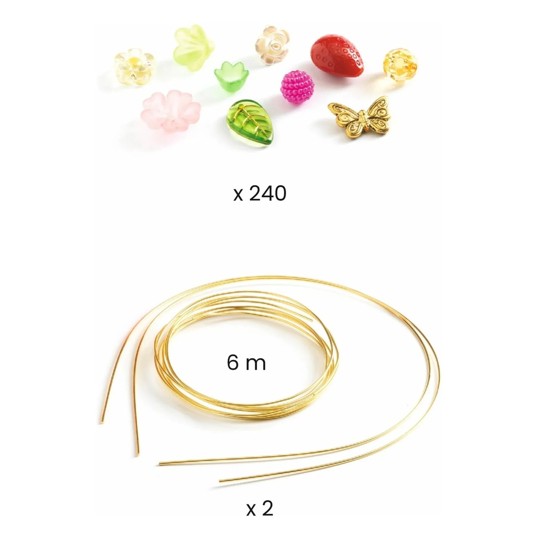 Djeco - DIY Set - Two Crowns | Pink