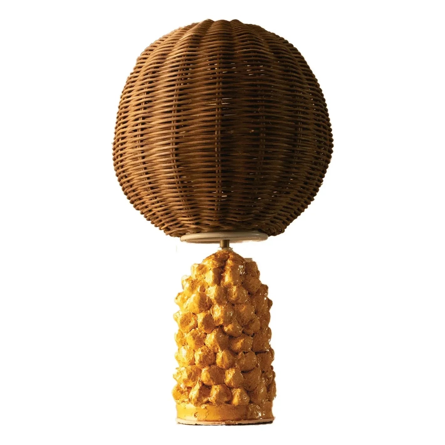Honoré - Rose Table Lamp | Yellow