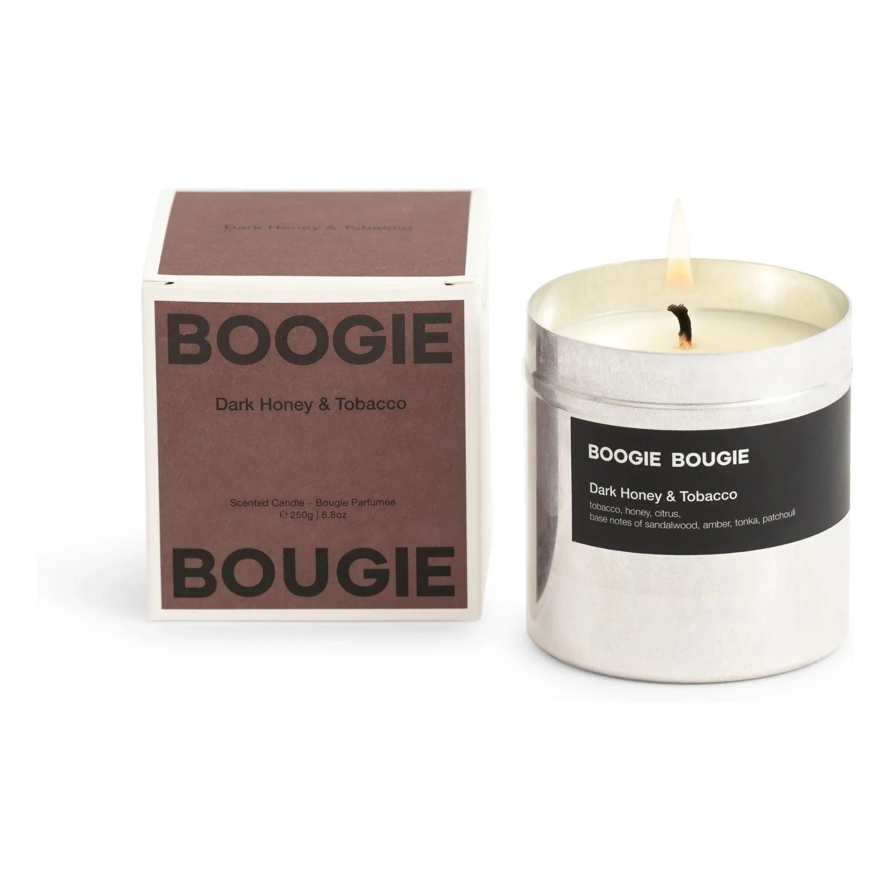 Boogie Bougie - Dark Honey & Tobacco Candle