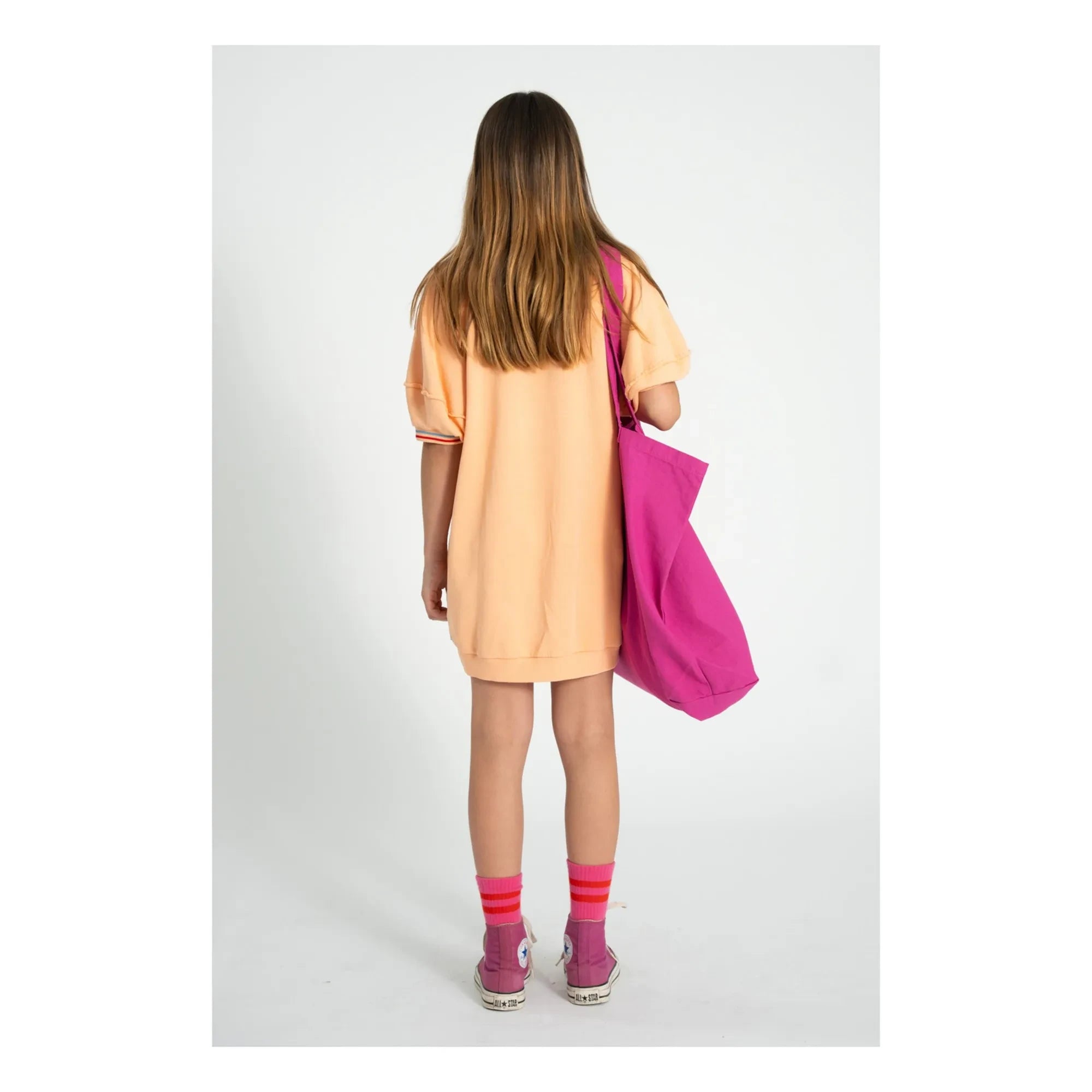Piupiuchick - Sweat Dress Piupiuchick Est 2012 Organic Cotton | Peach