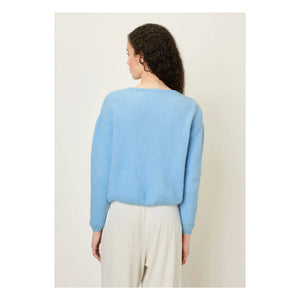 American Vintage - Vitow Alpaca & Wool Vest | Light Blue