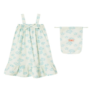 Tinycottons - Floral Pattern Dress | White