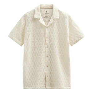 Anerkjendt - Akleander Ao Lace Shirt | Beige