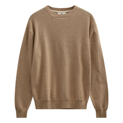 Anerkjendt - Akebbe Cotton Sweater | Taupe Brown