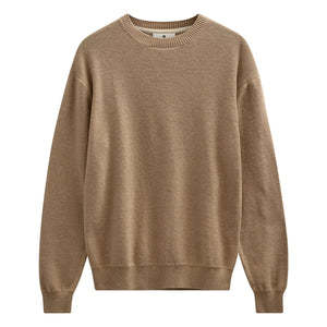 Anerkjendt - Akebbe Cotton Sweater | Taupe Brown