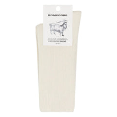 Homecore - Cashmere Socks | Cream