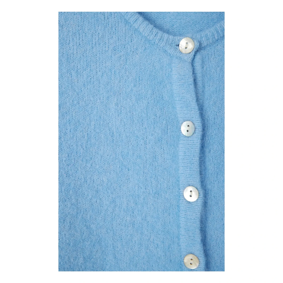 American Vintage - Vitow Alpaca & Wool Vest | Light Blue