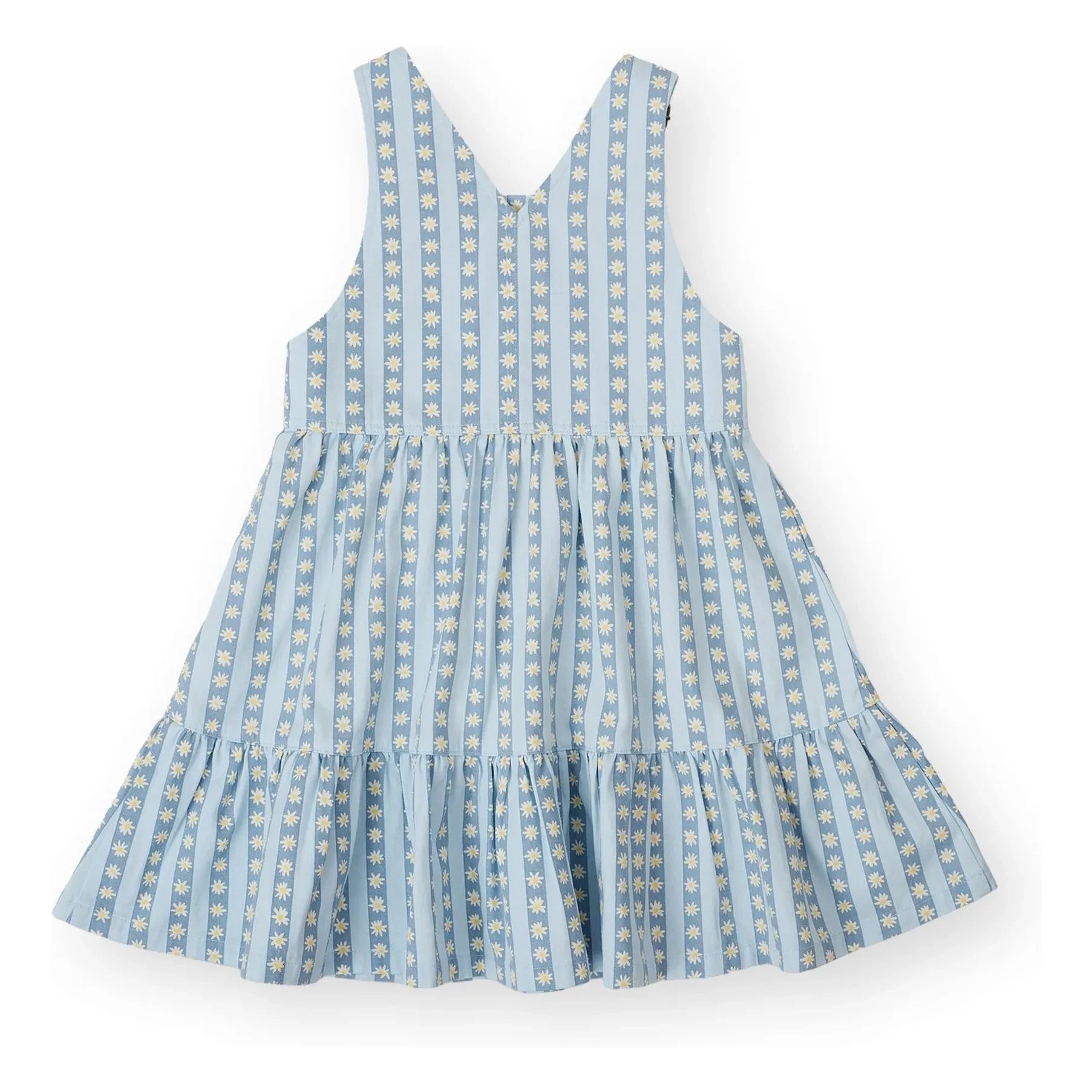 Goldie + Ace - Goldie+Ace x Smallable Special Collection - Floral Salopet Dress | Blue