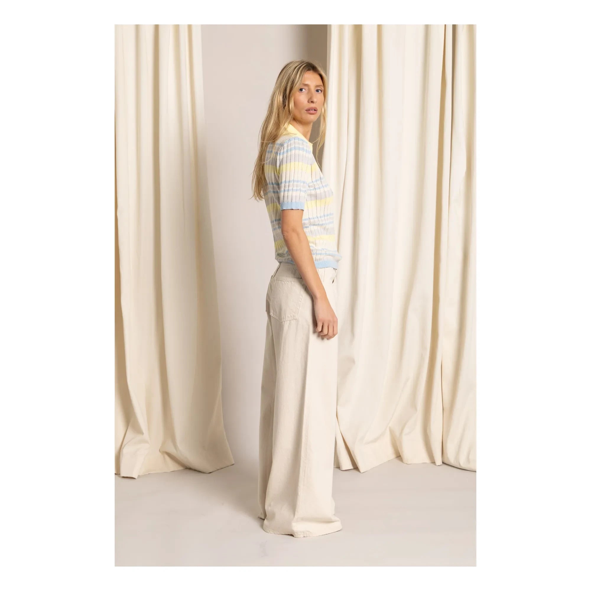 Smallable Woman - Tokyo Wide Leg Jeans | Ecru
