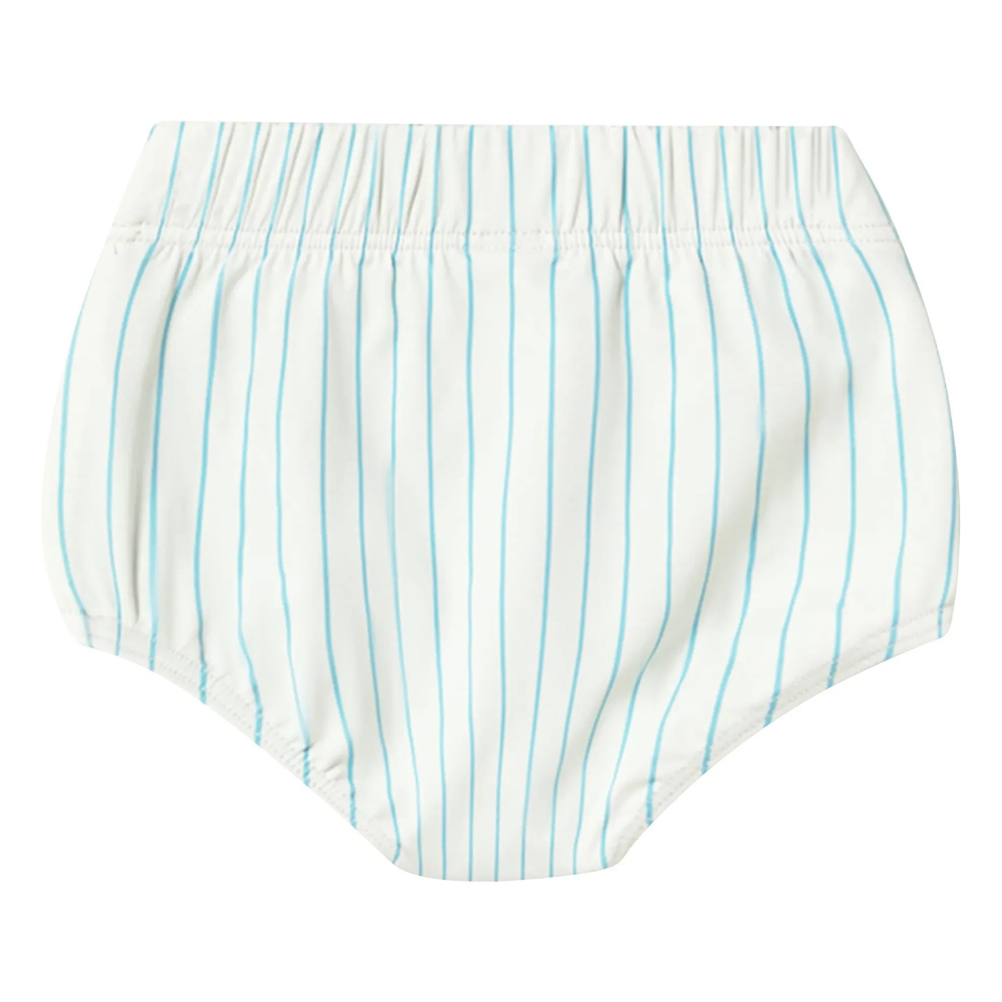 Tinycottons - Striped Bath Shorts | Light Blue