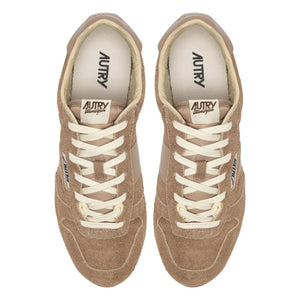 Autry - Windspin Low Suede and Leather Sneakers | Light Brown