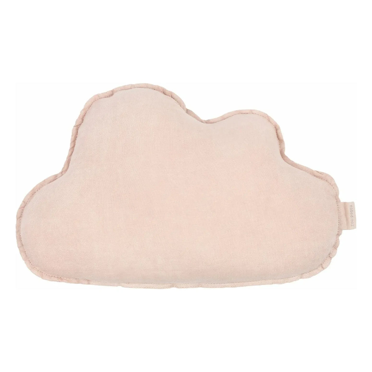 Nobodinoz - Nuage pillow - French Linen | Powder Pink
