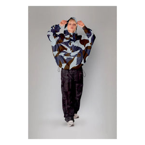 Rainkiss - Malika Rain Poncho | Blue